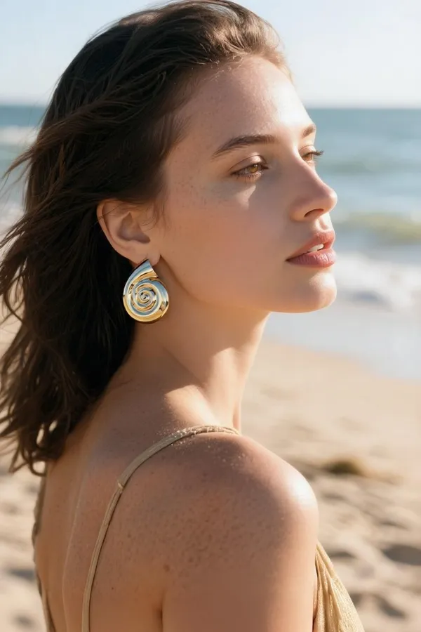 Anti-Tarnish_Aurora_Spiral_Statement_Earrings_Gold_Tone_Finish