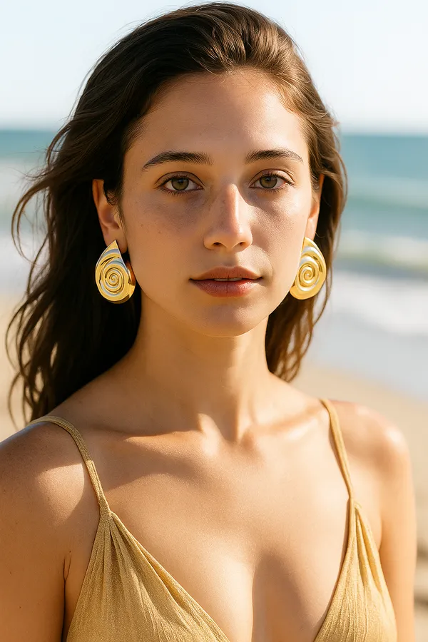 Anti-Tarnish_Aurora_Spiral_Statement_Earrings_Gold_Tone_Finish