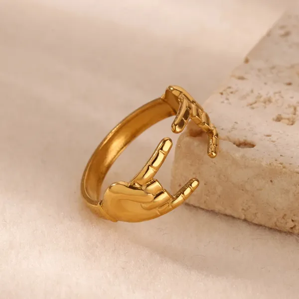 Golden_Rock_Hand_Adjustable_Ring