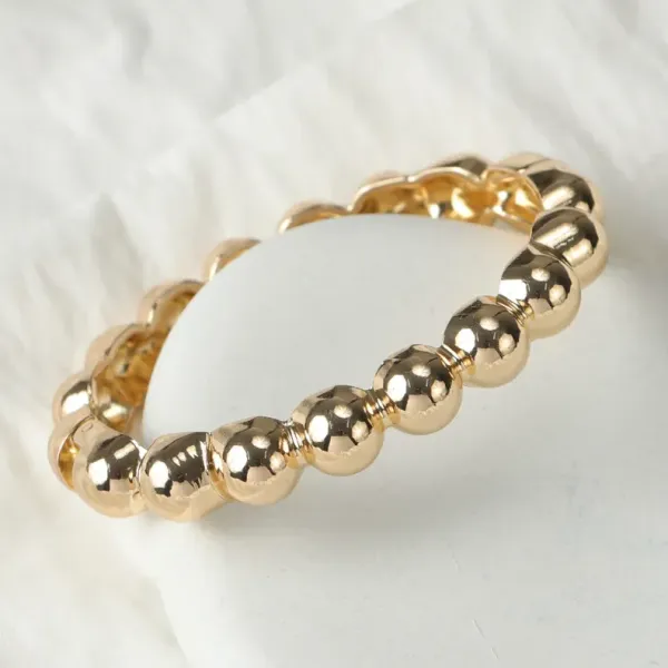 Anti-Tarnish_Beaded_Gold_Bracelet_Polished_Finish