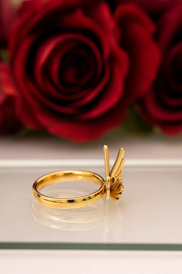 Anti-Tarnish_Wing_Embrace_Gold-Tone_Ring