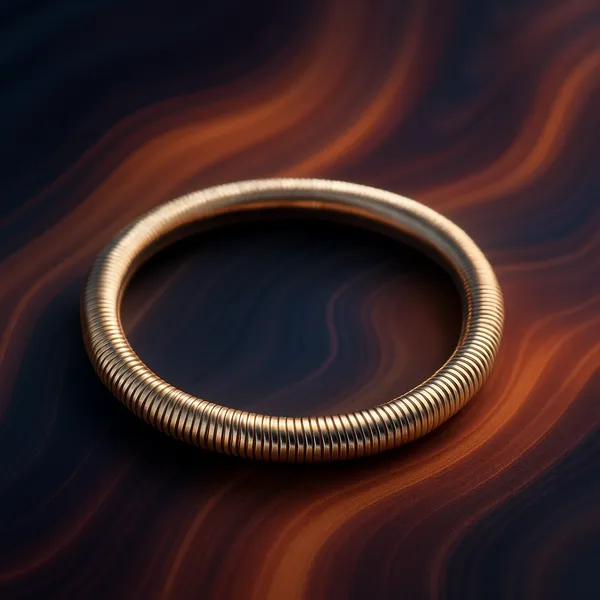 Classic_Coil_Bangle_Silver_Finish