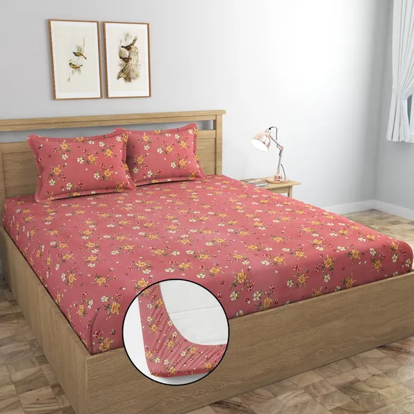 Red_Premium_360_Degree_Elastic_Fitted_King_Size_Bedsheet_(72X78_Fits_Upto_8_Inches_Mattresses)