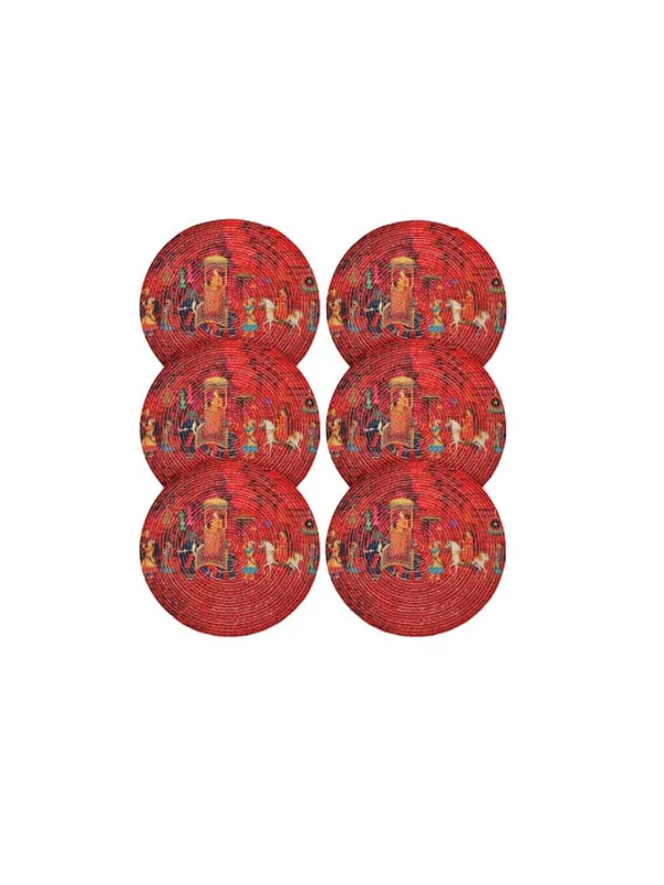 Red_&_Yellow_Printed_Pure_Cotton_Table_Placemats_(14_X_14_Inch)