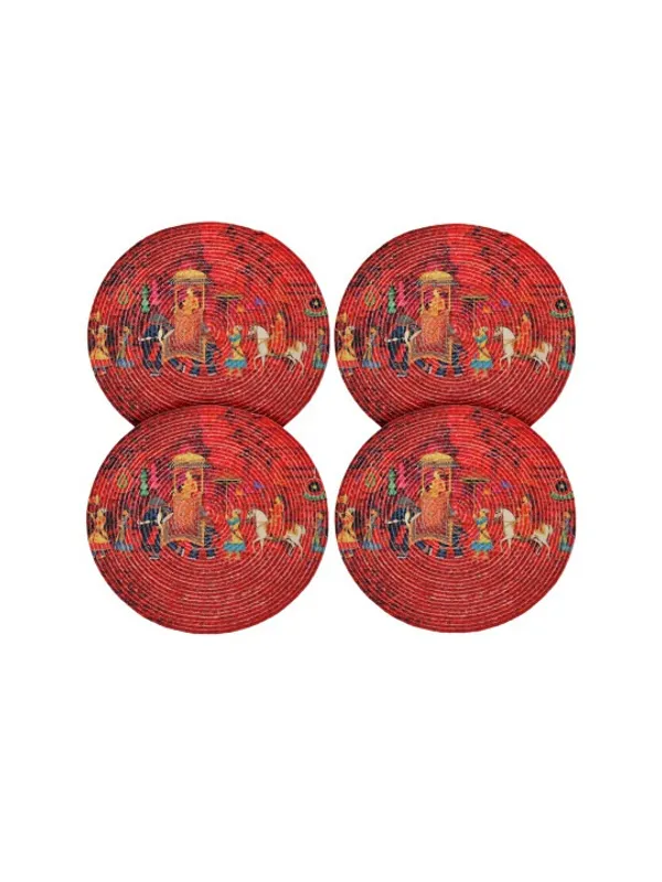 Red_&_Yellow_Printed_Pure_Cotton_Table_Placemats_(14_X_14_Inch)