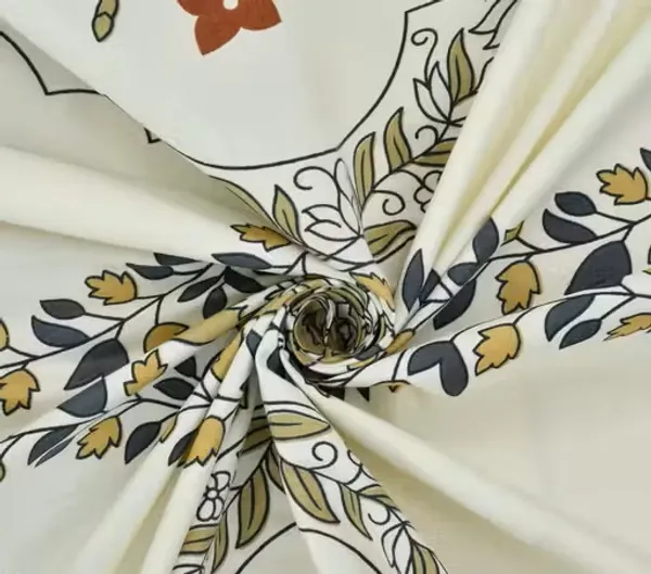 White_Cotton_Luxurious_5_Piece_Bedsheet_Set_(1_King_Size_Flat_Bedsheet,_2_Quilted_Pillow_Covers_&_2_Quilted_Square_Shaped_Cushion_Covers_With_Fillers)