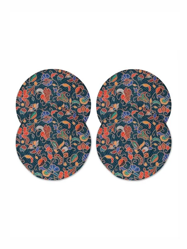 Navy_&_Orange_Printed_Pure_Cotton_Table_Placemats_(14_X_14_Inch)