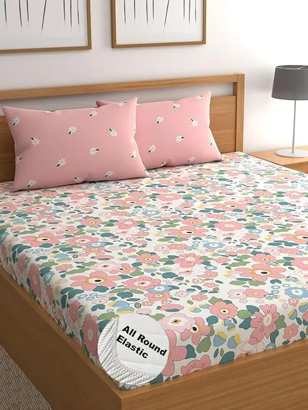 Pink_Premium_360_Degree_Elastic_Fitted_King_Size_Bedsheet_(72X78_Fits_Upto_8_Inches_Mattresses)