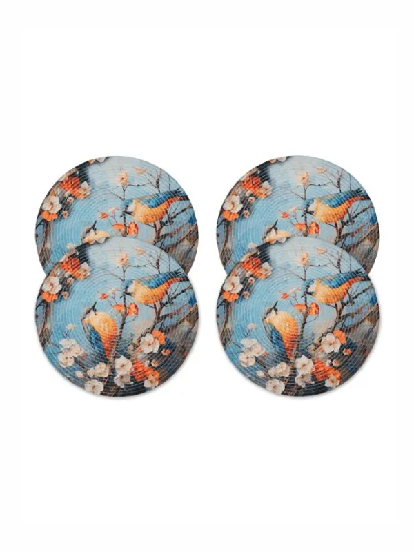 Blue_&_Orange_Printed_Pure_Cotton_Table_Placemats_(14_X_14_Inch)