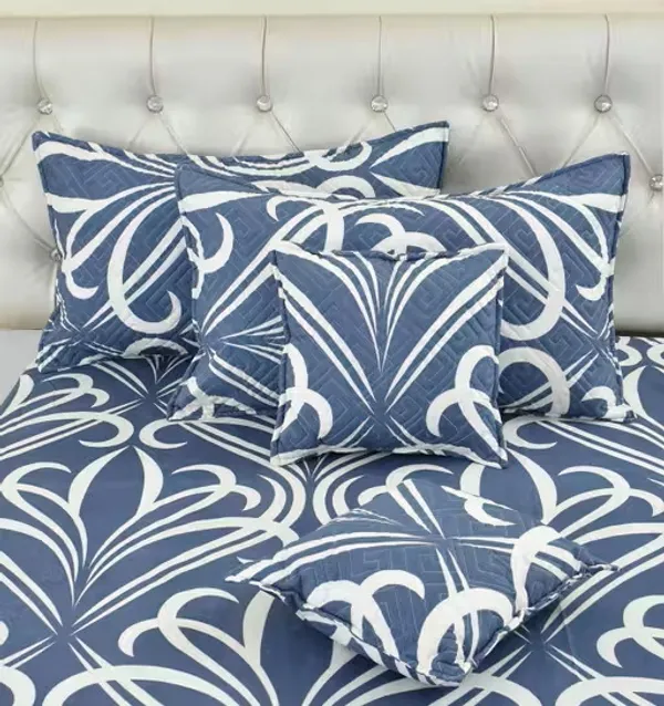 Blue_Cotton_Luxurious_5_Piece_Bedsheet_Set_(1_King_Size_Flat_Bedsheet,_2_Quilted_Pillow_Covers_&_2_Quilted_Square_Shaped_Cushion_Covers_With_Fillers)