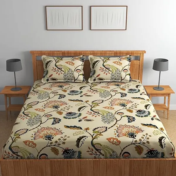 Beige_Premium_360_Degree_Elastic_Fitted_King_Size_Bedsheet_(72X78_Fits_Upto_8_Inches_Mattresses)