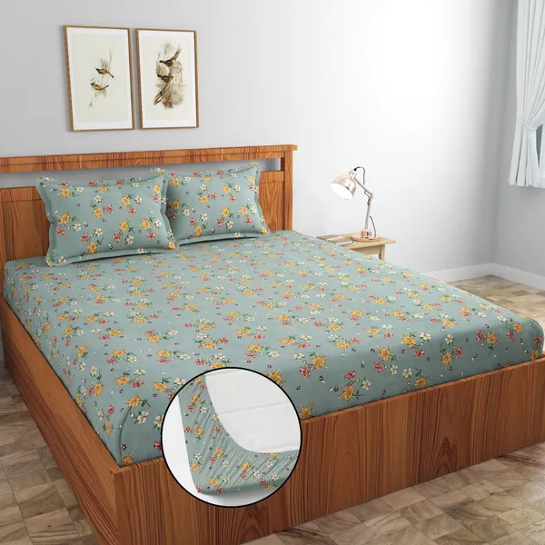 Green_Premium_360_Degree_Elastic_Fitted_King_Size_Bedsheet_(72X78_Fits_Upto_8_Inches_Mattresses)