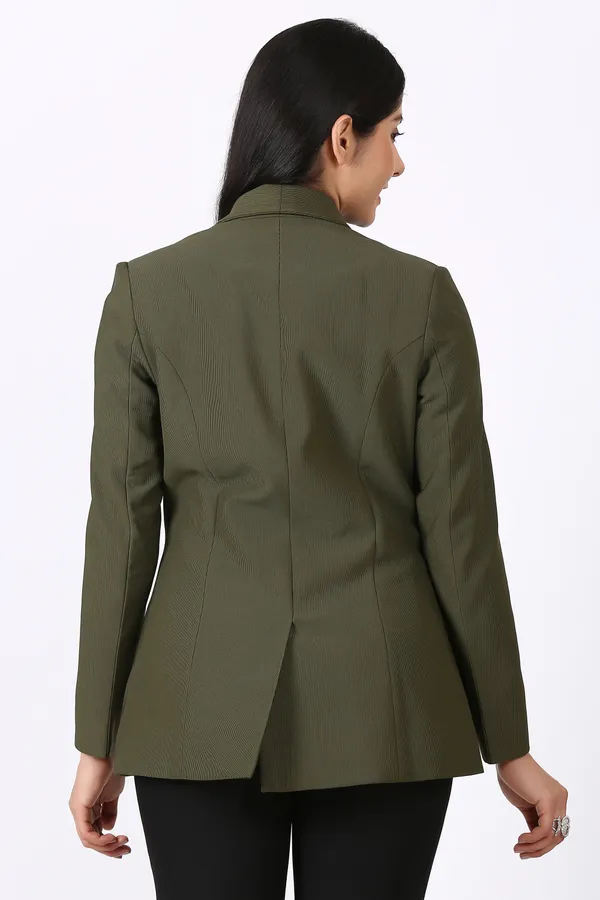 Dark_Green_Shawl_Lapel_Women_Blazer