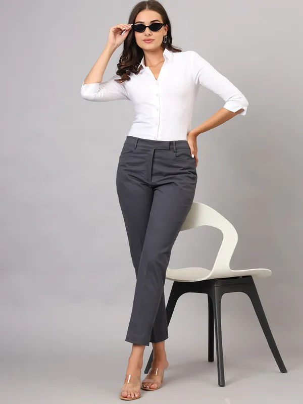 Dark_Grey_Formal_Slim_Fit_Trouser_For_Women