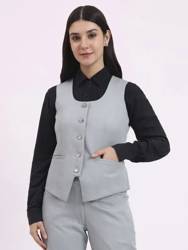 Light_Grey_Solid_Women_Waistcoat