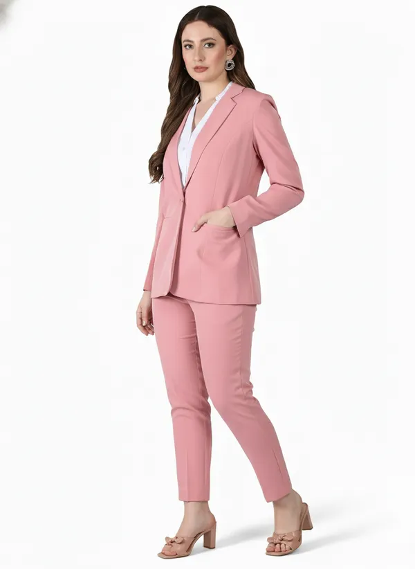 Light_Pink_Notch_Lapel_women_blazer_with_Pant