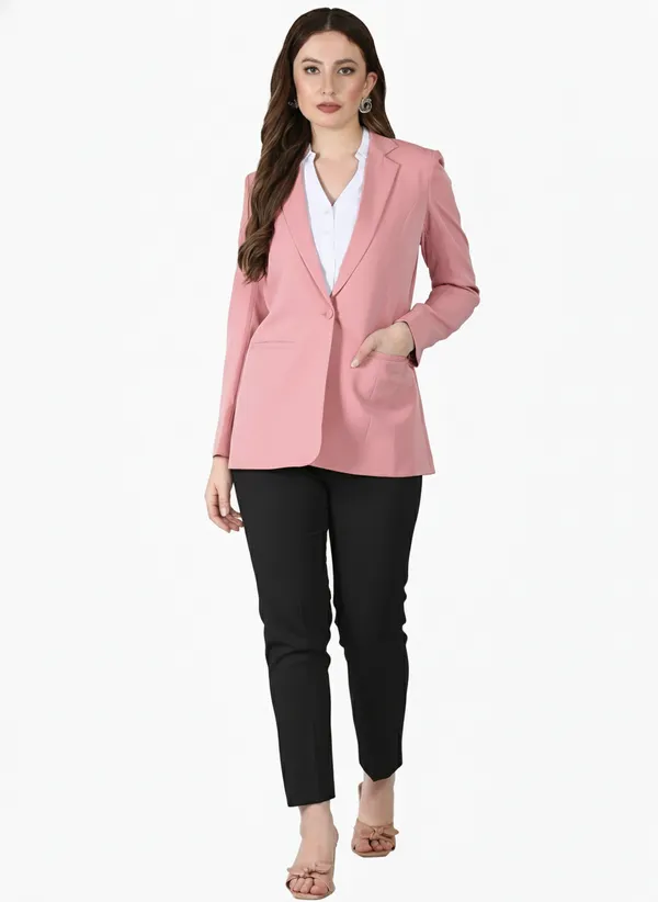 Light_Pink_Notch_lapel_Women_Blazer