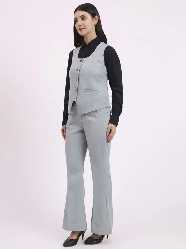 Lt_Grey_Waistcoat_with_Pant_set_Women_Suit