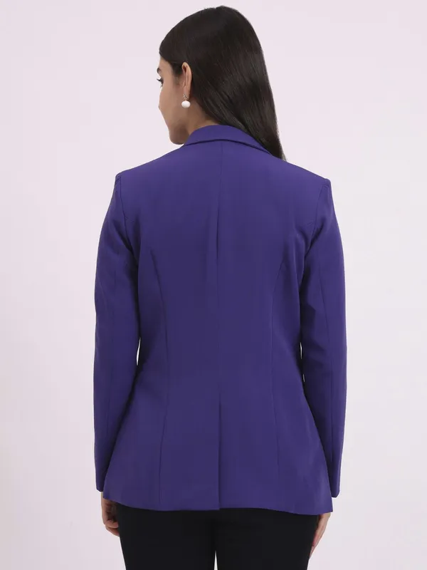 Purple_Formal_Single_Breasted_Blazer_For_Women