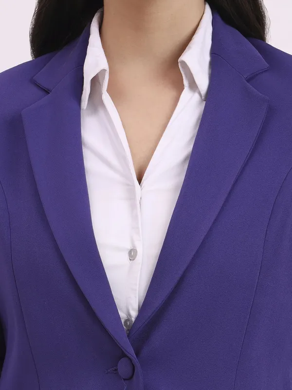 Purple_Formal_Single_Breasted_Blazer_For_Women