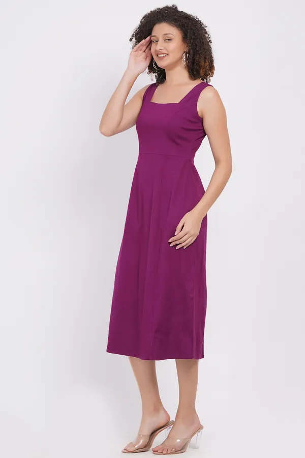 Purple_Women_Sleevless_Dress