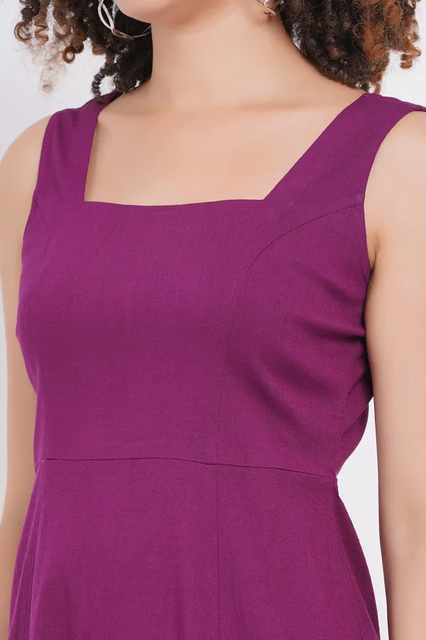 Purple_Women_Sleevless_Dress