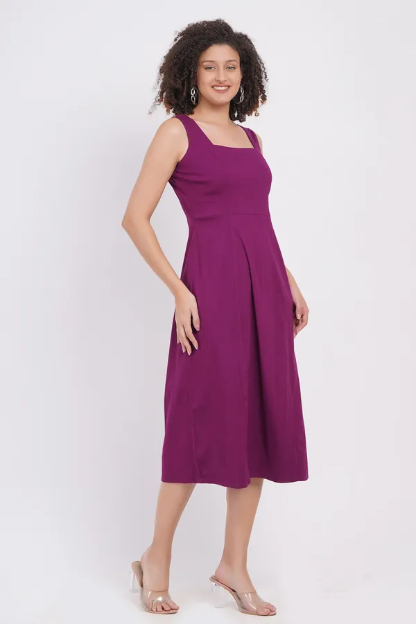 Purple_Women_Sleevless_Dress