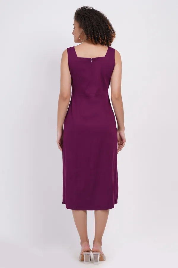 Purple_Women_Sleevless_Dress