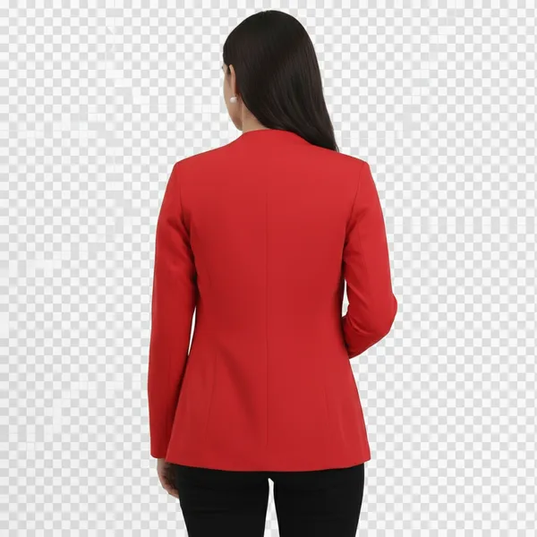 Red_Open_front_blazer_for_women