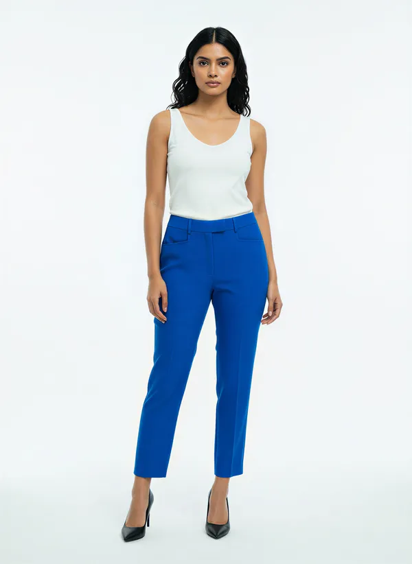 Royal_Blue_Formal_Slim_Fit_Trouser_For_Women