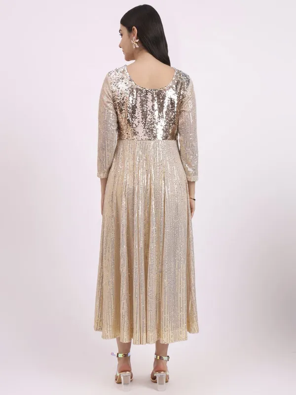 Women_Fit_and_Flare_Golden_yellow_Maxi/Full_Length_Dress