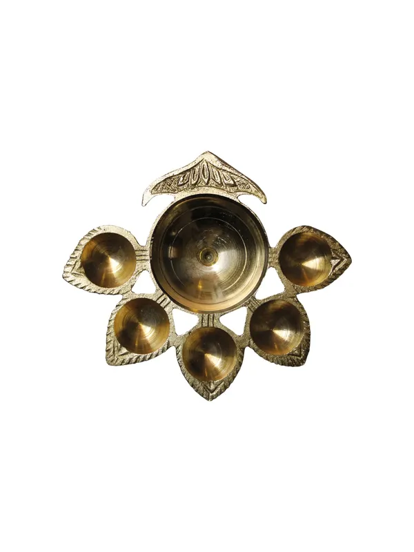 Gold_Brass_Premium_&_Elegant_Aarti_Diya_Set
