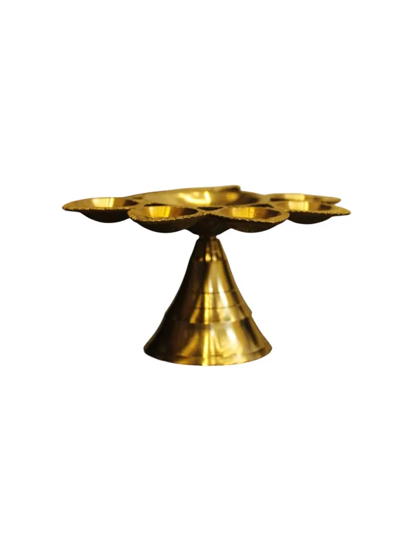Gold_Brass_Premium_&_Elegant_Aarti_Diya_Set