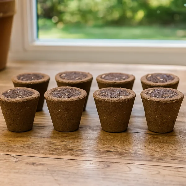 Sambrani_Cups_100%_Natural_&_charcoal-free_Handcrafted_from_sacred_desi_cow_dung_&_Elegant_(Set_Of_8_pcs)_"_Panchgavya_+_Seeds_"