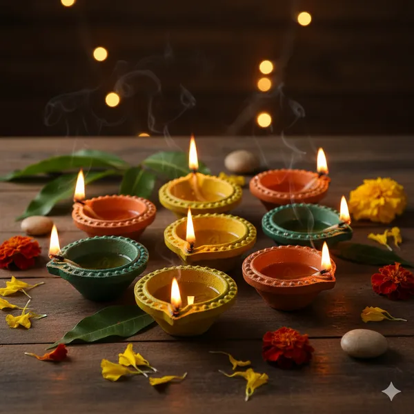 Natural_Cow_Dung_Premium_&_Elegant_Cow_Dung_Diyas_(Set_Of_8)_"_Panchgavya_+_Seeds_"