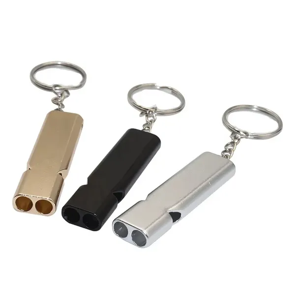 Pack_of_2_-_Multicolor_Emergency_Survival_Whistle_Double_Tube_Aluminum_With_Lanyard_Keychain_(color_based_on_availability)