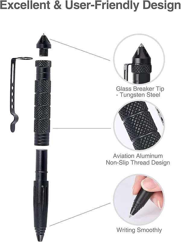 Combo_of_2_-_Black_Tactical_Edc_Pen_Heavy-Duty_Metal_Body_Emergency_Glass_Breaker_For_Self-Defense
