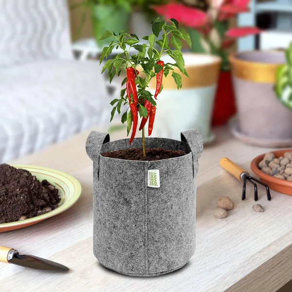 Pack_Of_5_Grey_Geo_Fabric_Plant_Grow_Bag__400_Gsm