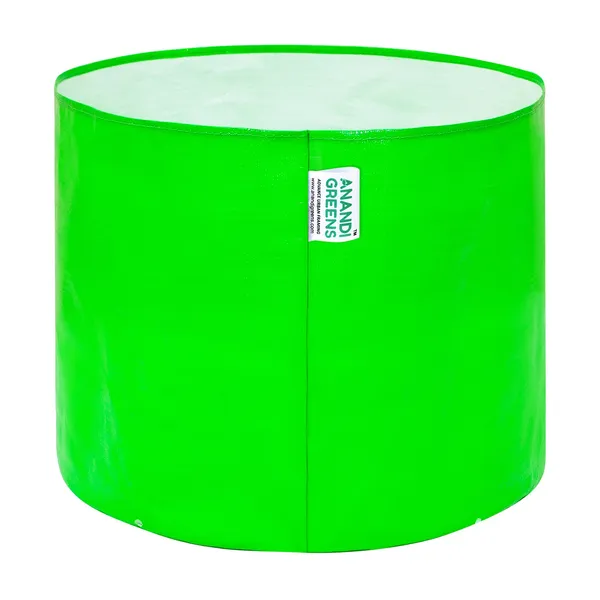 Pack_Of_3_Green_Hdpe_Circular_Grow_Bag_15_X_12_In_260_Gsm
