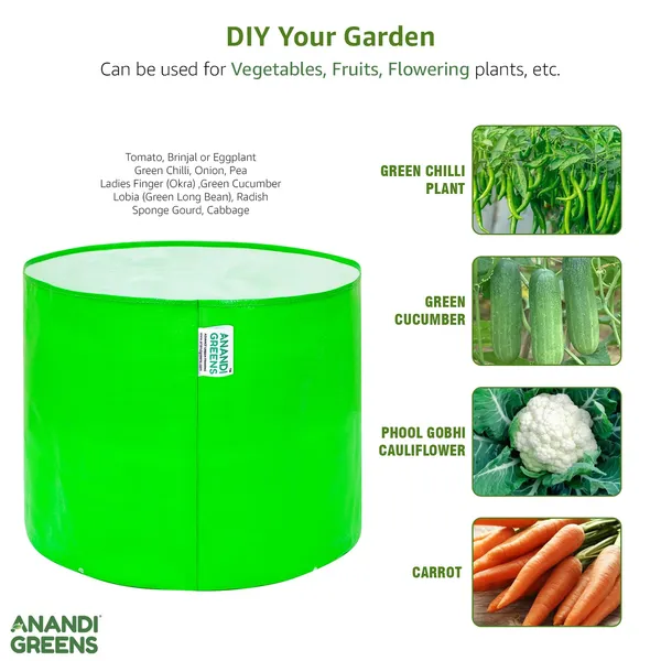 Pack_Of_9_Green_Hdpe_Circular_Grow_Bag_15_X_12_In_260_Gsm