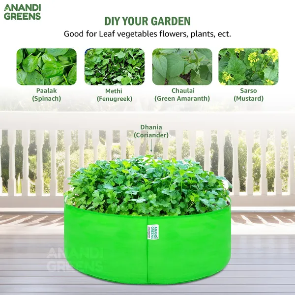 Pack_Of_3_Green_Hdpe_Circular_Grow_Bag__260_Gsm
