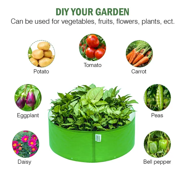 Pack_Of_8_Green_Hdpe_Circular_Grow_Bag_18X6_In_260_Gsm
