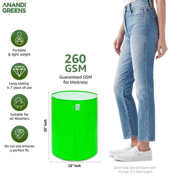 Green_Hdpe_Circular_Grow_Bag__260_Gsm