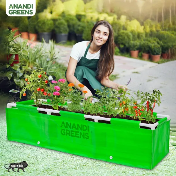 Green_Hdpe_Rectangular_Grow_Bag_5X1X1_Ft_360_Gsm