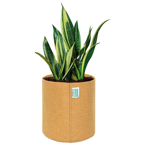 Camel_Geo_Fabric_Plant_Grow_Bag_6X6_In_400_Gsm