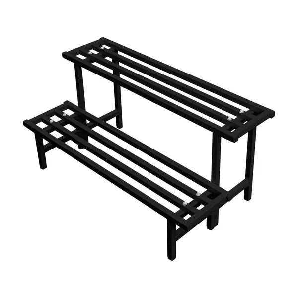 Rectangular_Black_2-Tier_Metal_Plant_Stand