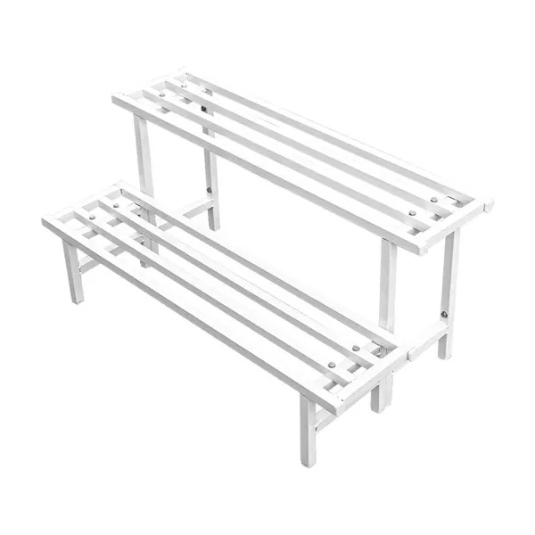 Rectangular_White_2-Tier_Metal_Plant_Stand