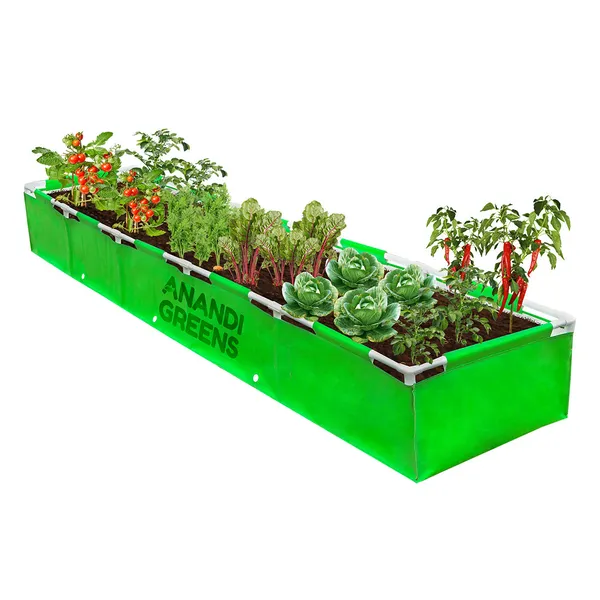 Green_Hdpe_Rectangular_Grow_Bag_8X2X1_Ft_360_Gsm