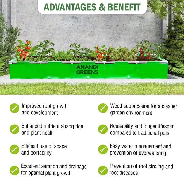 Green_Hdpe_Rectangular_Grow_Bag_8X2X1_Ft_360_Gsm