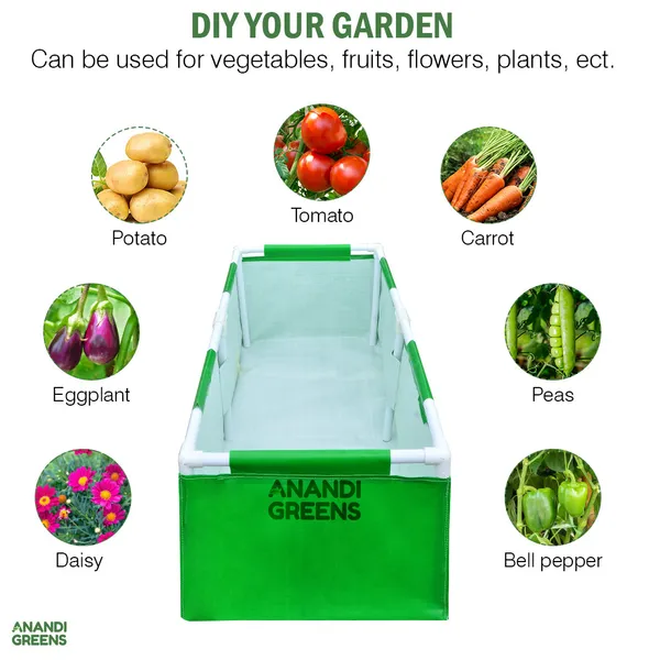 Green_Hdpe_Rectangular_Grow_Bag_4X2X1_Ft_360_Gsm